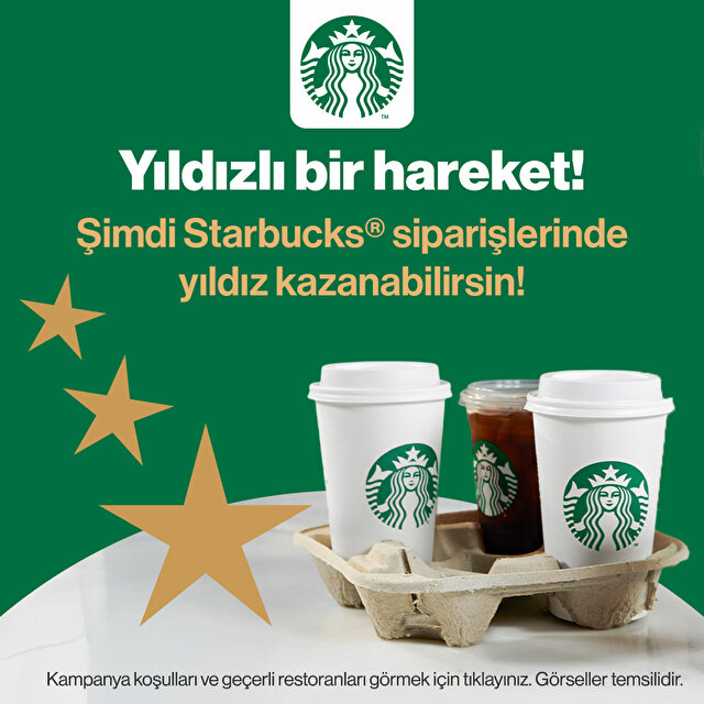 Siparişinde Yıldız Kazanabilirsin!