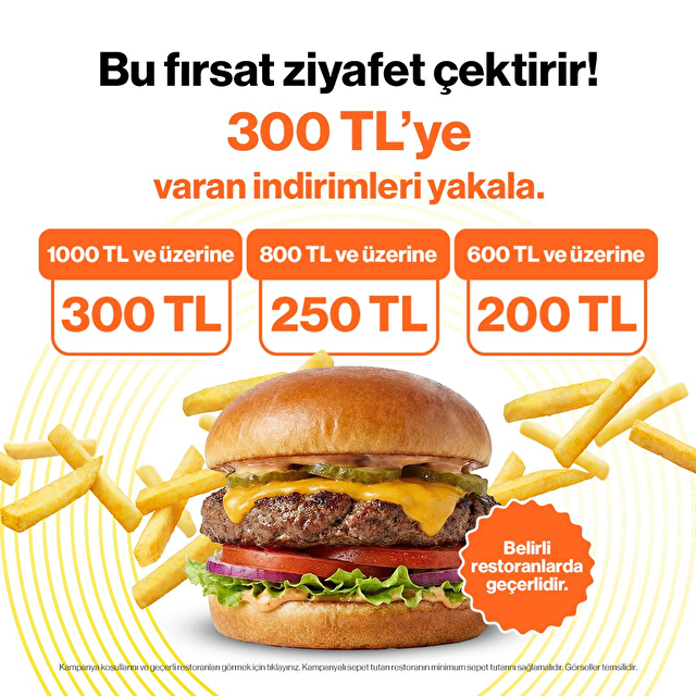 300 TL'ye Varan İndirimleri Yakala!