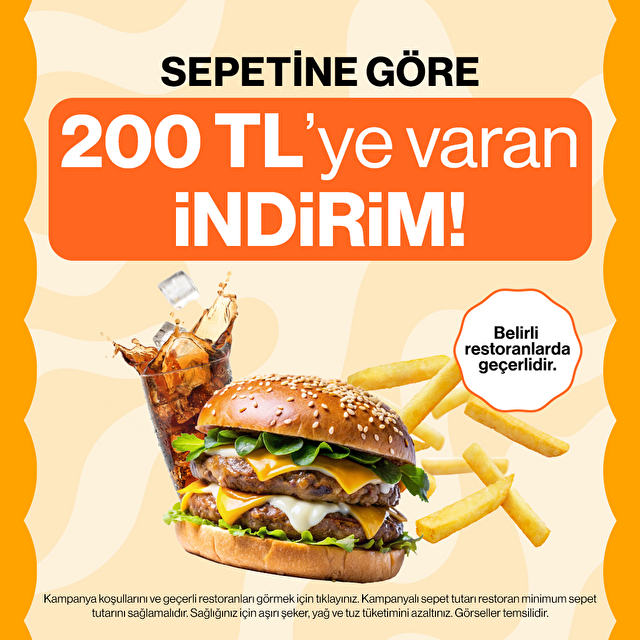 200 TL'ye Varan İndirimler!