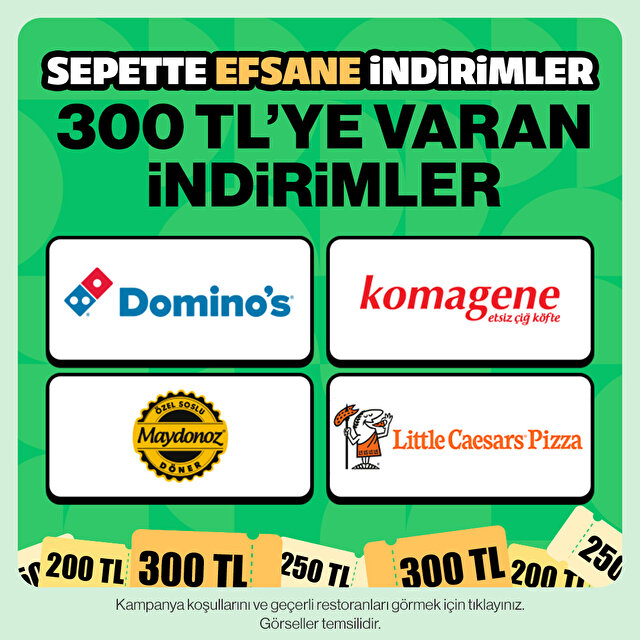 Sepette Efsane İndirimler