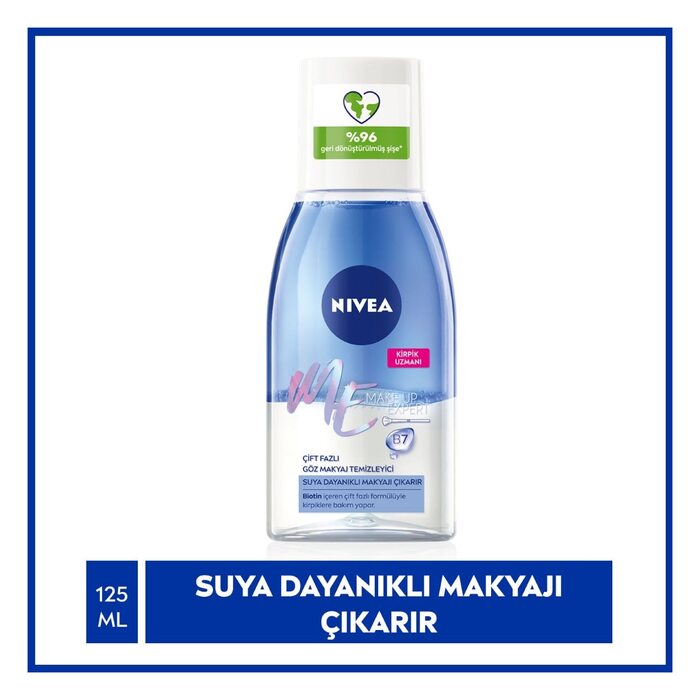 Nivea Çift Etkili Göz Makyaj Temizleyici 125 Ml