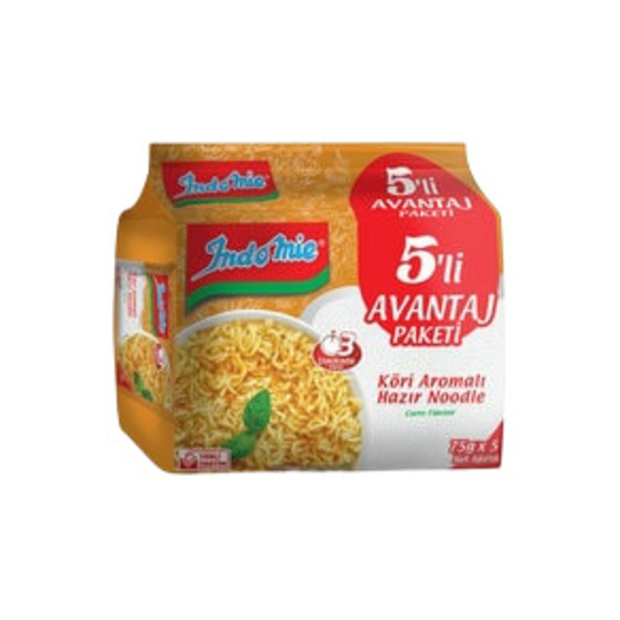 Noodle Köri Aromalı 5'li