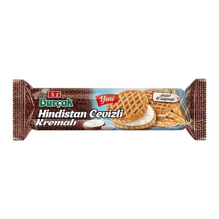 Burçak Hindistan Cevizli Kremalı 100 Gr