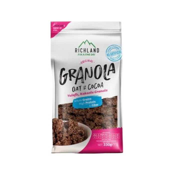 Yulaflı ve Kakaolu Granola 330 g