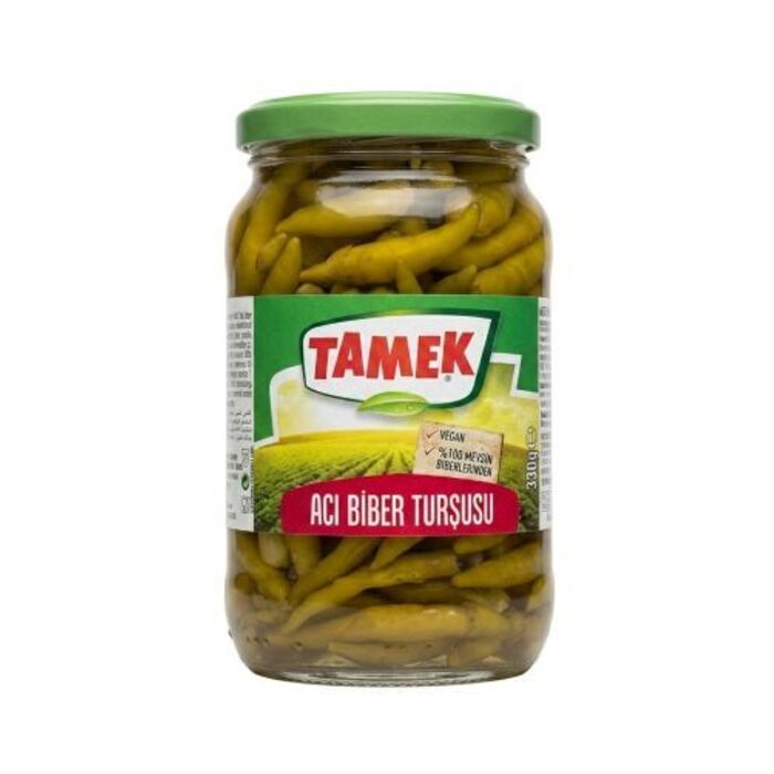 Tamek Acı Biber Turşusu 330 Gr