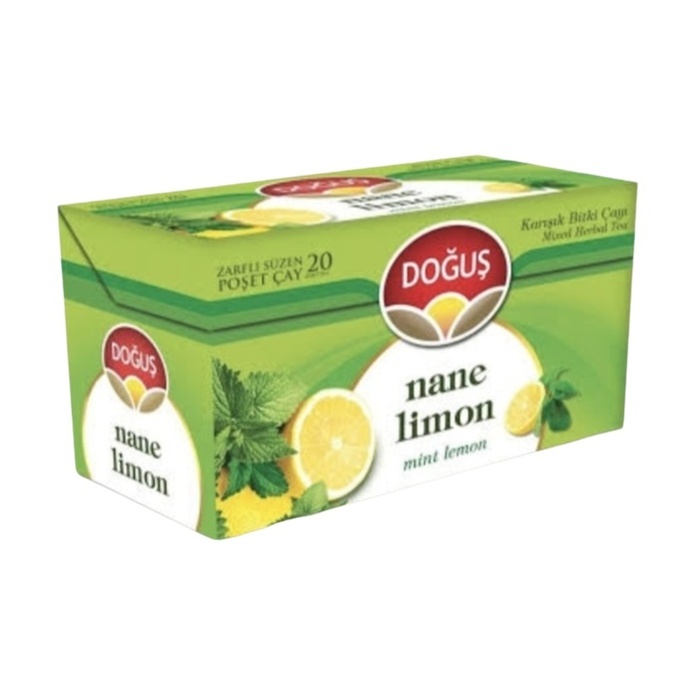 Doğuş Çay Nane Limon Bitki Süzen Poşet 20'li