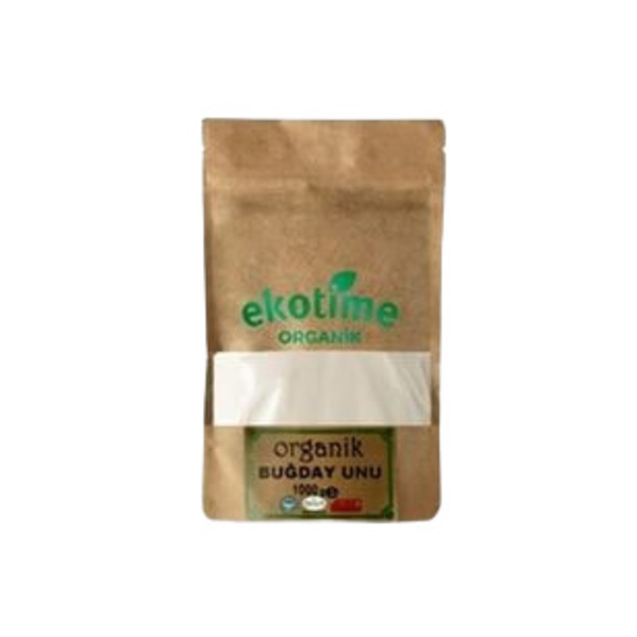 Organik Buğday Unu, Çok Amaçlı (1 kg) Ekotime