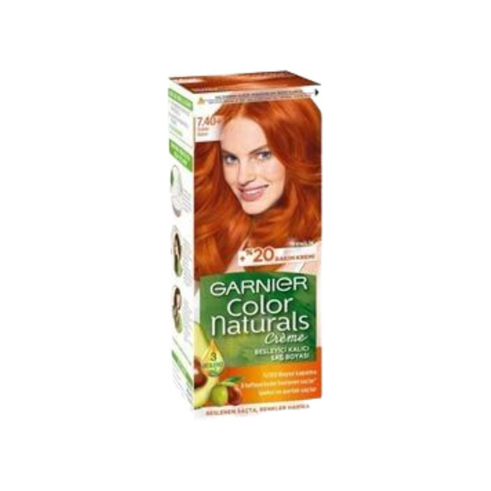 Garnier Color Naturals Saç Boyası 7.40 Tarçın Bakırı