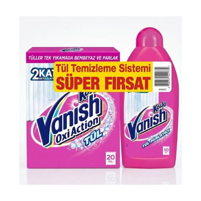 Kosla Tül 450 Gr Toz + 500 Ml Parlatıcı Deterjan
