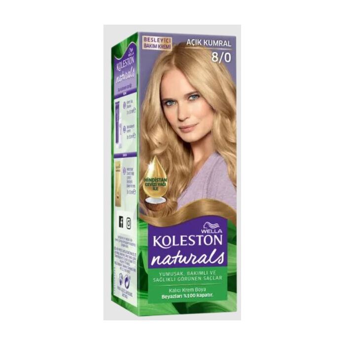Saç Boyası Açık Kumral 8.0 50 Ml