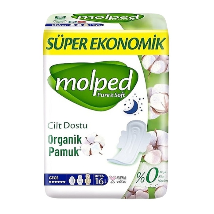 Ped Pure Soft Ekonomik Gece 16'lı