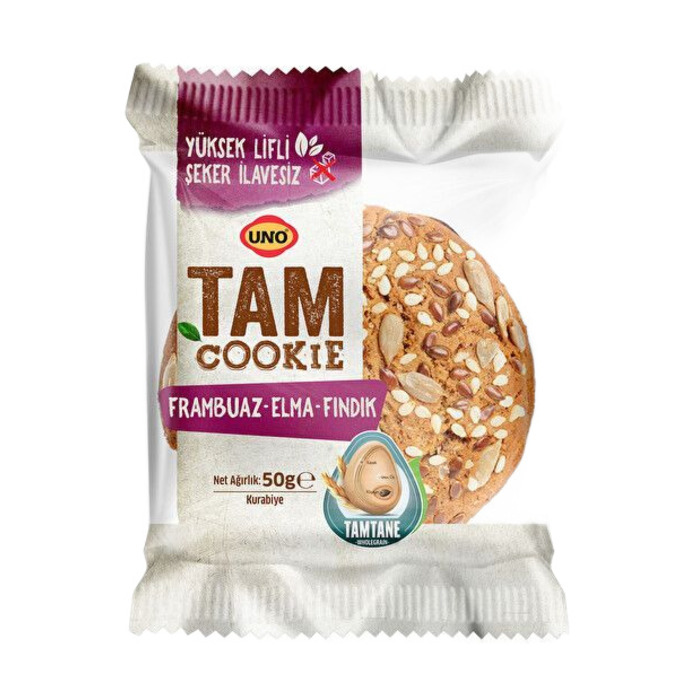 UNO TAM COOKIE FRAM.ELM.FIN.50GR