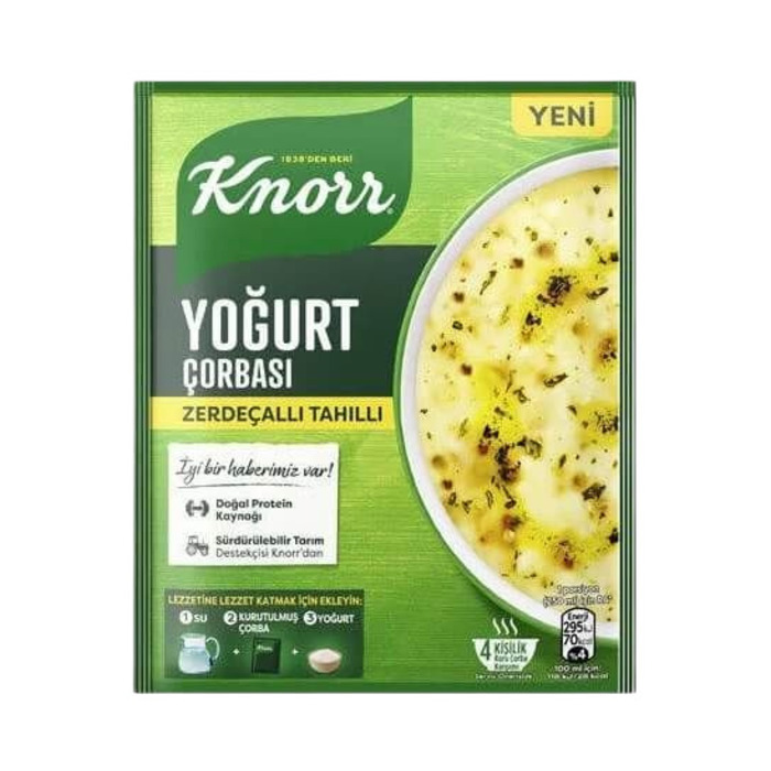 Knorr Yoğurt Zerdeçallı Tahıllı Çorbası 79 Gr