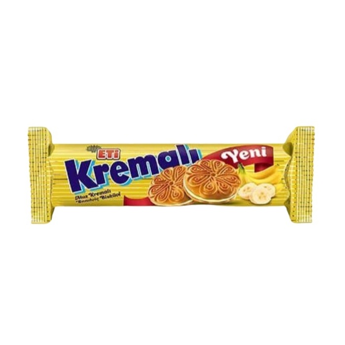 Eti Bisküvi Kremalı Muzlu 61 Gr