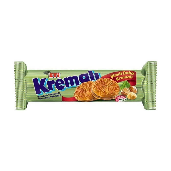 Eti Kremalı Fındıklı 61 Gr
