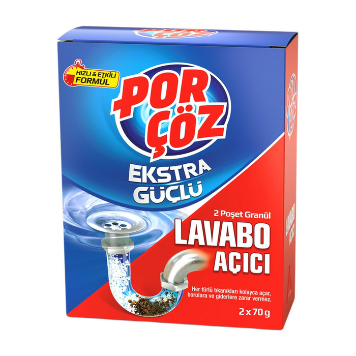 Granül Lavabo Açıcı 2x50 Gr