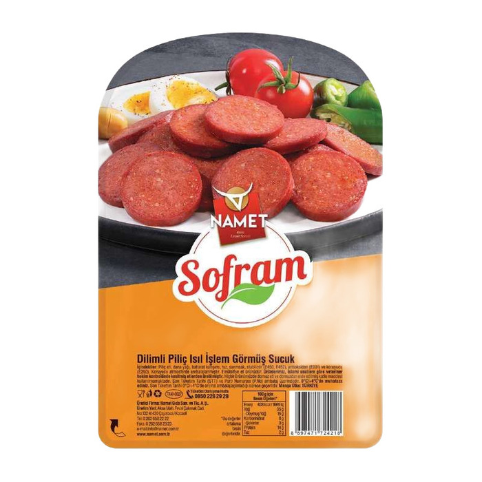 Namet Sucuk Sofram Dilimli Piliç 200 Gr
