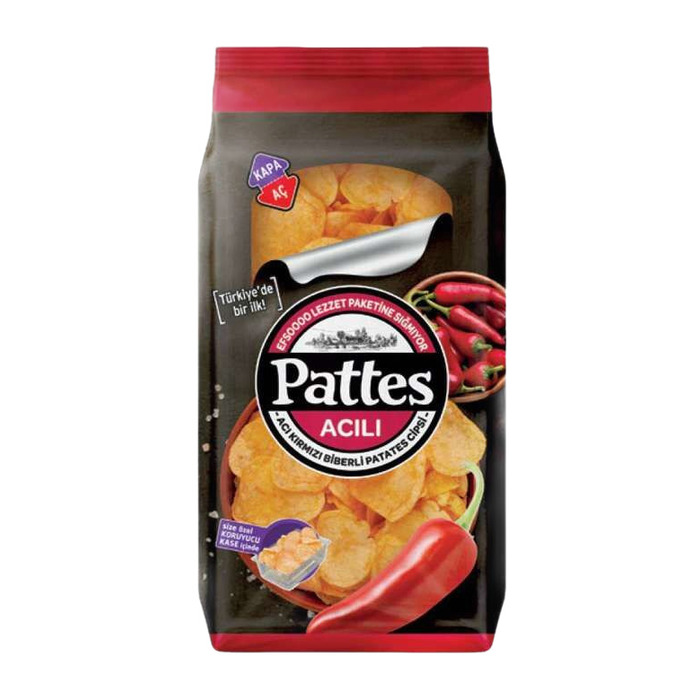 Pattes Cips Acılı 100 Gr