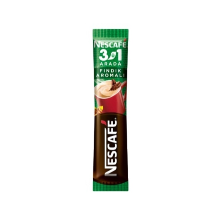 Nescafe 3'ü 1 Arada Fındık Aromalı 17 Gr