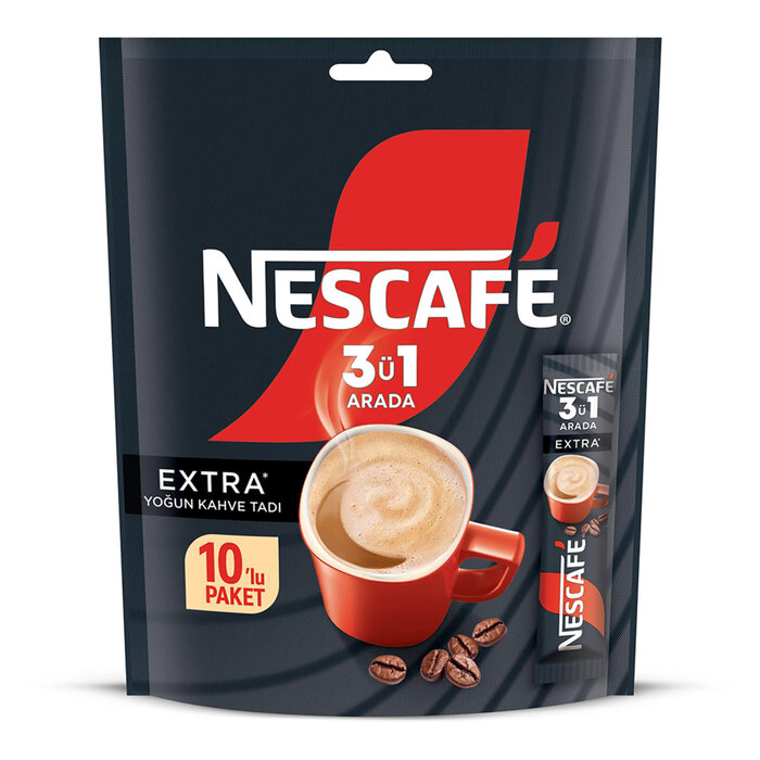 Nescafe 3'ü 1 Arada Extra 10x16.5 Gr