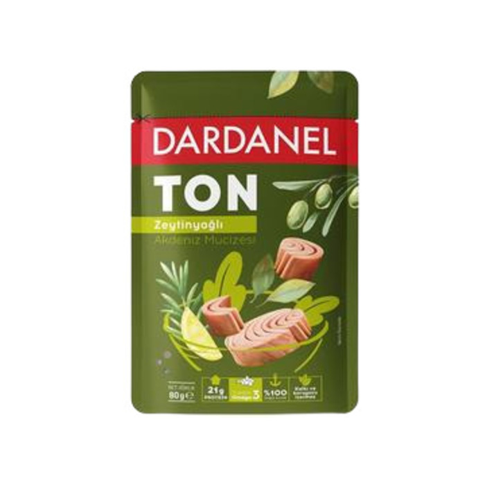 Ton Balığı Zeytinyağlı 80 Gr