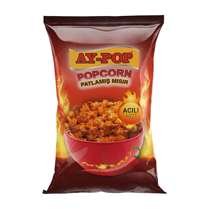 Aypop Popcorn Patlamış Mısır Acılı 65 Gr