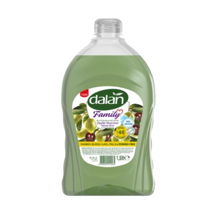 Dalan Sıvı Sabun Zeytin Mucizesi 1.5 Lt