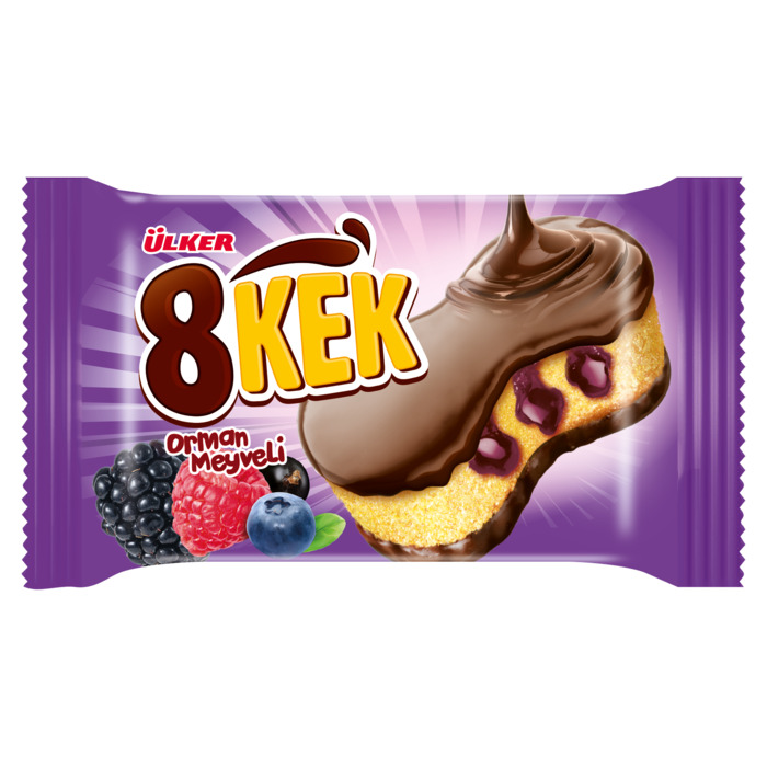 Ülker 8 Kek Orman Meyveli 55 Gr