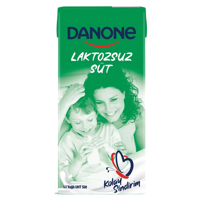 Danone Süt Laktozsuz 1 Lt