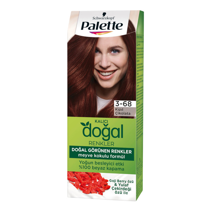 Saç Boyası Natural Colors 3-68 Kızıl Çikolata