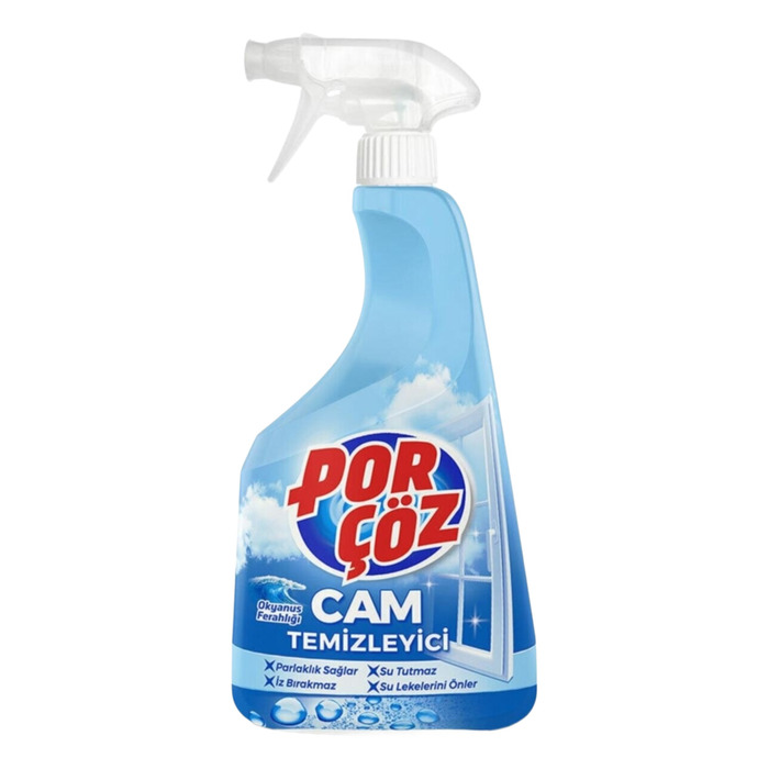 Porçöz Cam Temizleyici 500 Ml