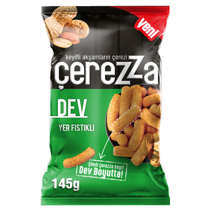 Dev Yer Fıstıklı Mısır Cipsi 145 Gr