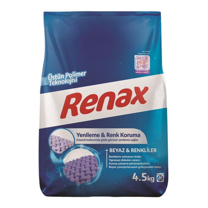 Renax Matik Beyazlar Ve Renkliler 4,5 Kg