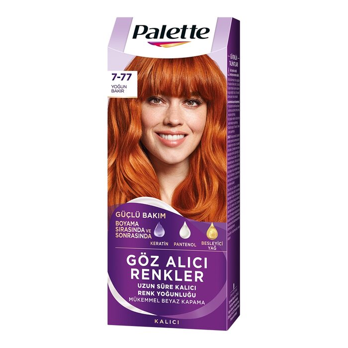 Göz Alıcı Renkler Saç Boyası 7-77 Yoğun Bakır 50 Ml