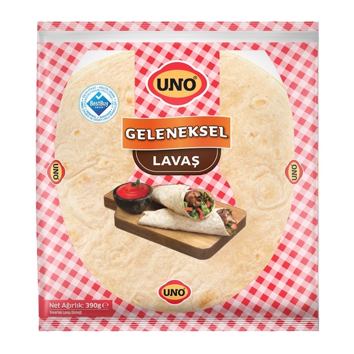Geleneksel Lavaş 25 Cm 6'lı 390 Gr