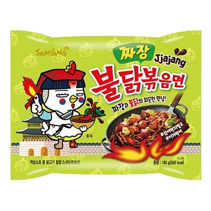 Samyang Buldak Samyang Hot Chicken Jjajang Flavor Ramen 140 Gr