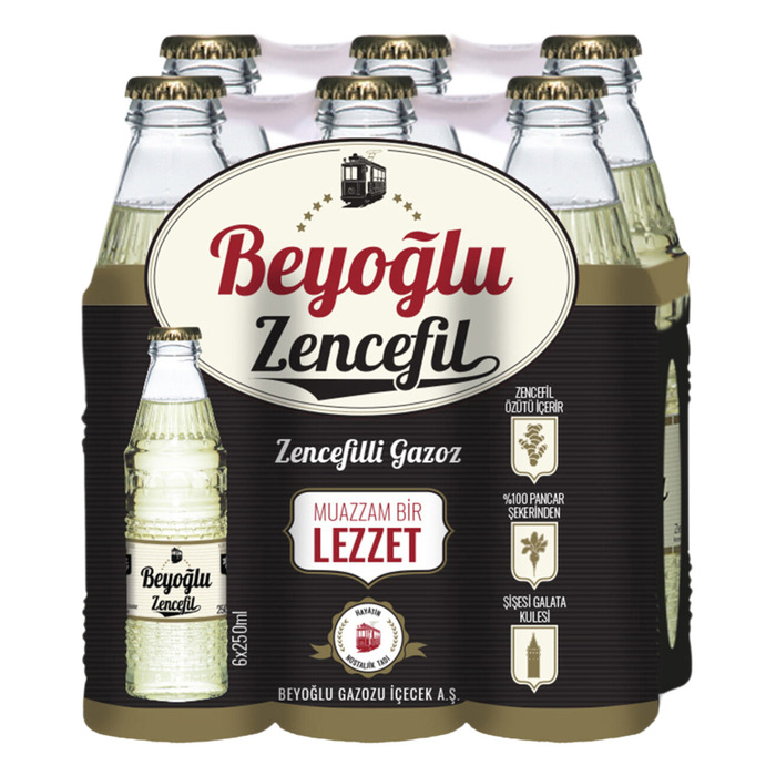 Zencefilli Gazoz 6x250 Ml