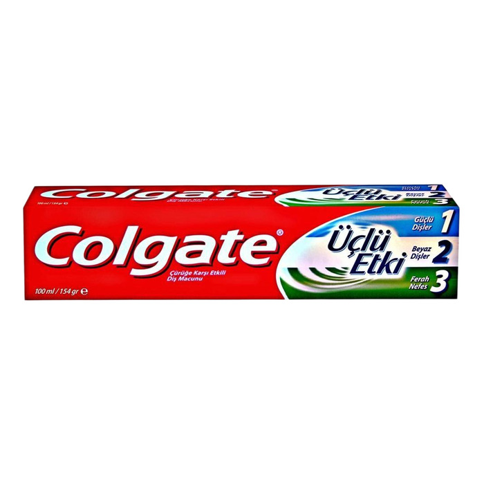 Colgate Florürlü Diş Macunu Üçlü Etki 100 Ml
