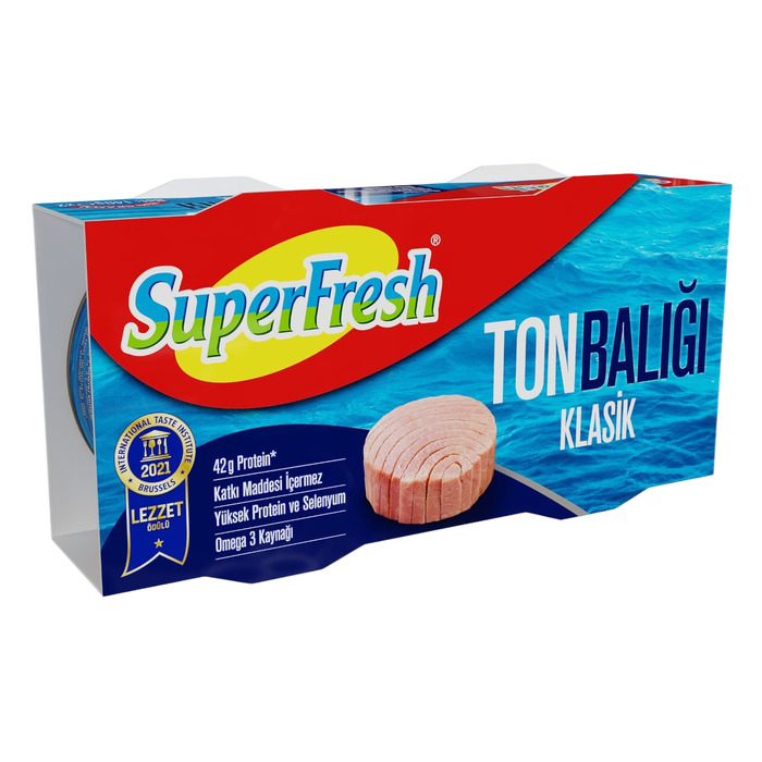 SuperFresh Ton Balığı Ayçiçek Yağlı 2'li 140 Gr