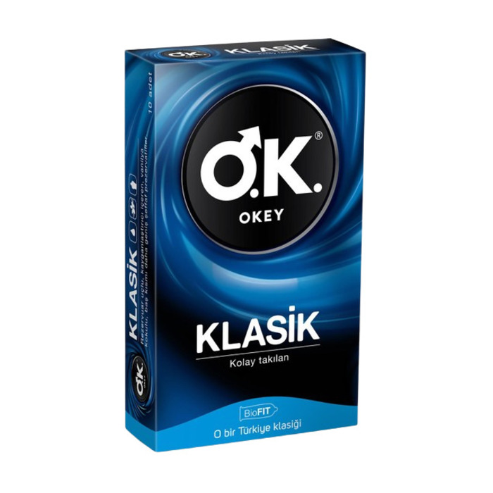 Okey Prezervatif Klasik 10'lu