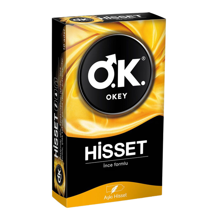 Okey Prezervatif Hisset 10'lu