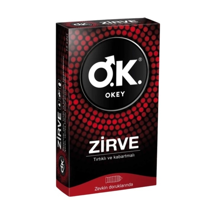Okey Zirve Prezervatif 10'lu