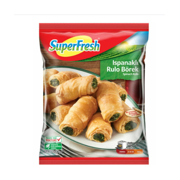 Ispanaklı Mini Rulo Börek 420 Gr