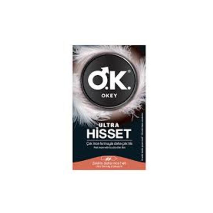 Okey Prezervatif Ultra Hısset 10'lu