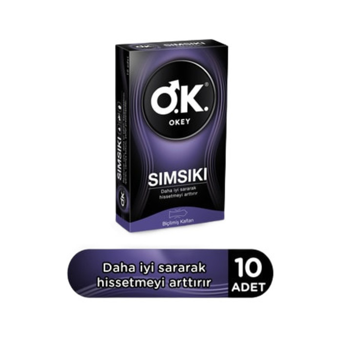 Okey Prezervatif Sımsıkı 10'lu