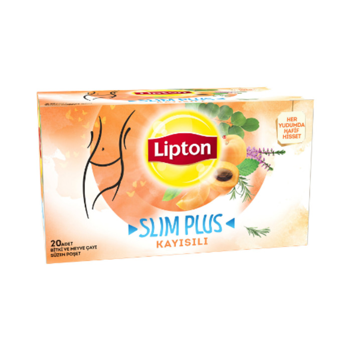 Çay Bitki Slim Plus Kayısılı 20'li
