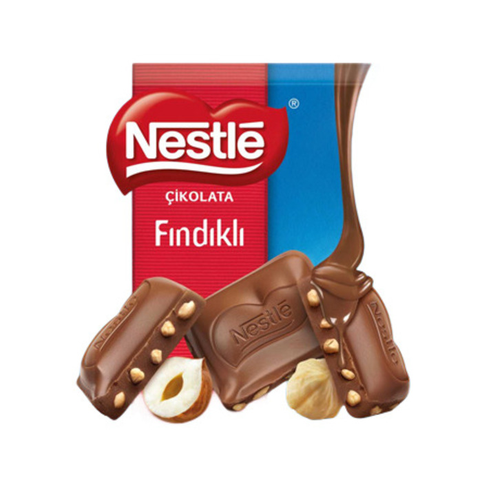Nestle Çikolata Kare Fındıklı 60G Nestle-260923