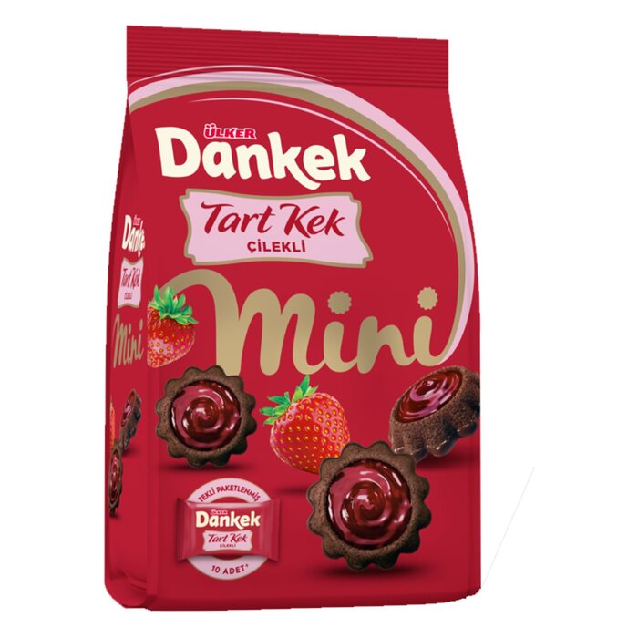 Dankek Mini Tart Kek Çilekli 150 Gr