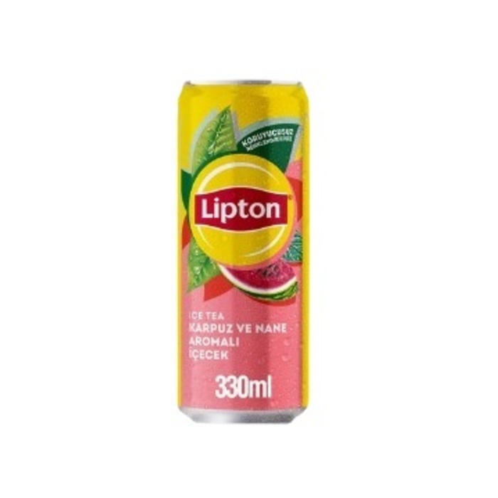 Lipton Ice Tea Karpuz Nane Aromalı Soğuk Çay 330 Ml