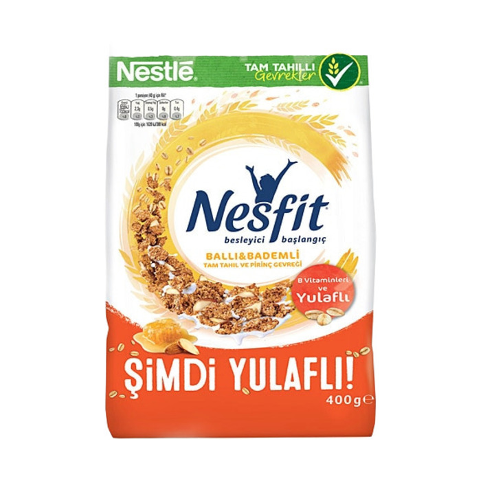 Gevrek Nesfit Ballı Bademli Kahvaltılık 400 Gr